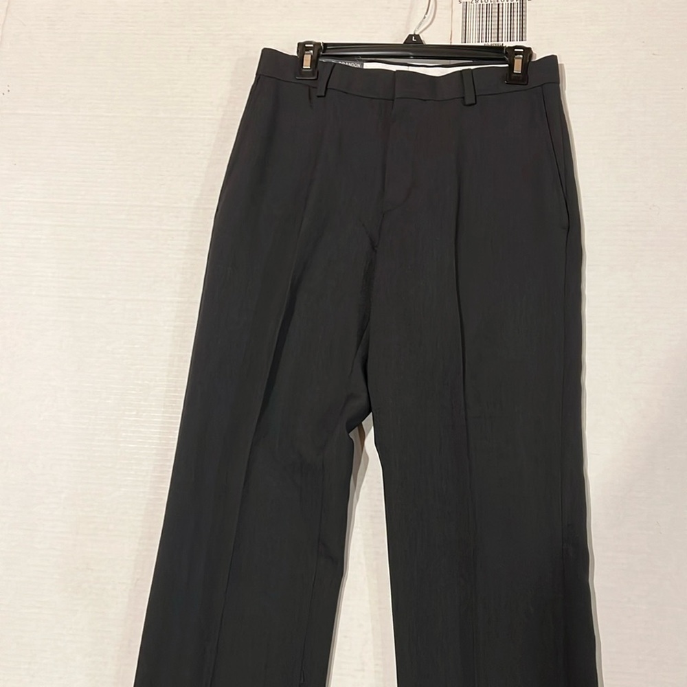Michael Brandon Black Dress Pants 30 x 30 Slim Fit